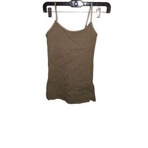No Boundaries Olive Green Spaghetti Strap Camisole Size Medium 7-9